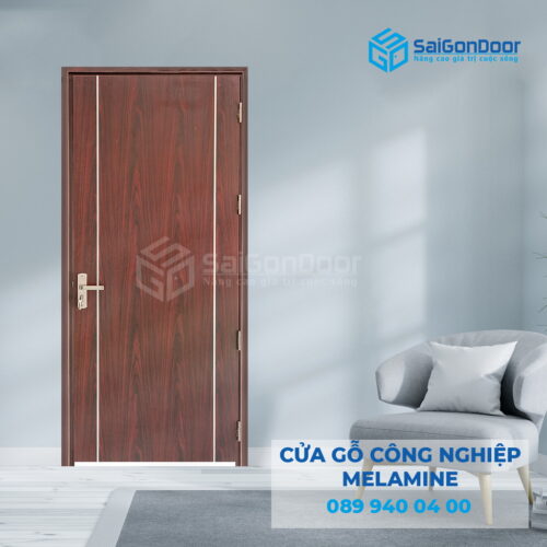 Cửa Gỗ MDF Melamine P1R2-SGD